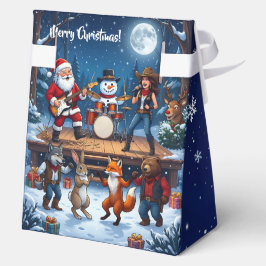 かわいいクリスマスパーティー フェイバーボックス