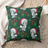 かわいいクリスマスピロー クッション (ブランケット)