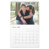 かわいいクリスマスピンク猫キッテンラバーホリデー カレンダー (1月 2026)