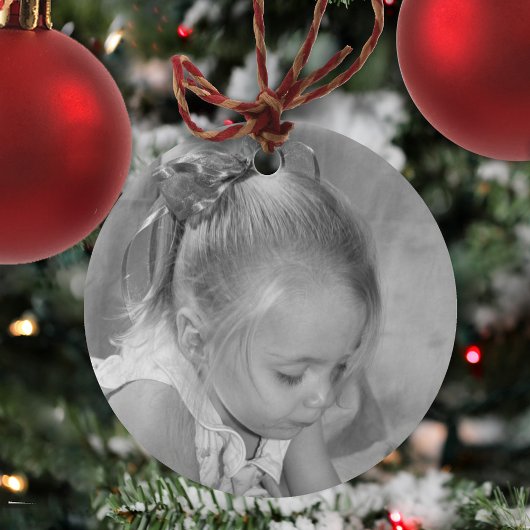 かわいいクリスマスファミリーカーパーソナライズされた メタルオーナメント