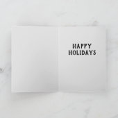 かわいいクリスマスプグサンタスーツ シーズンカード (内部)