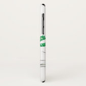 かわいいクリスマスプレゼントを持つカートゥーンポーラーベア Case-Mate iPhoneケース (裏面/左)