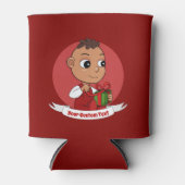 かわいいクリスマスベビー漫画クーラーボックス 缶クーラー (正面)