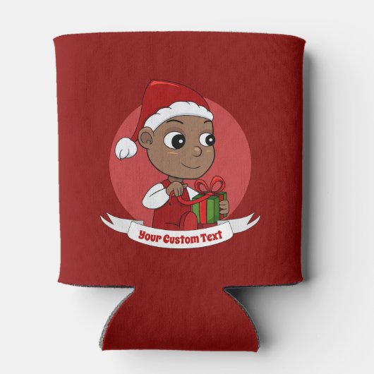 かわいいクリスマスベビー漫画クーラーボックス 缶クーラー (裏面)