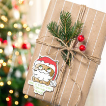 かわいいクリスマスホリデーカートゥーン猫おもしろいことわざ