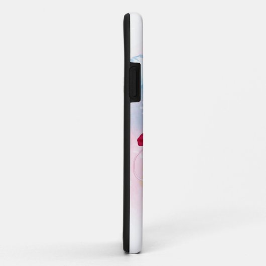 かわいいクリスマスホワイトマウス Case-Mate iPhoneケース (裏面/右)