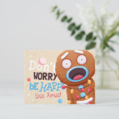 かわいいクリスマスポストカード ポストカード (スタンド正面)