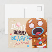 かわいいクリスマスポストカード ポストカード (正面/裏面)