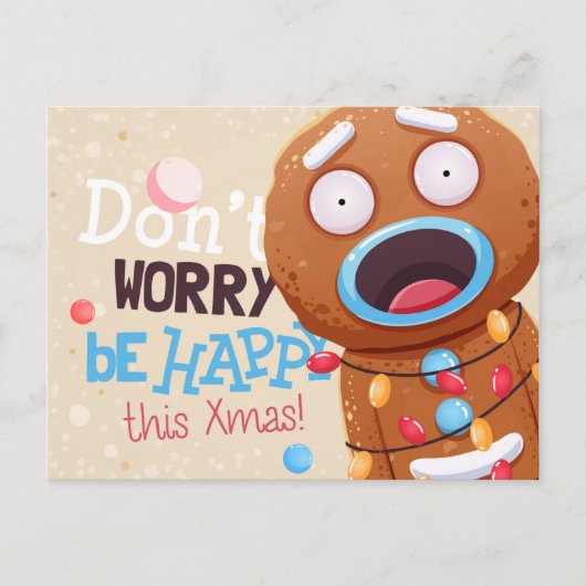 かわいいクリスマスポストカード ポストカード (正面)