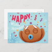 かわいいクリスマスポストカード ポストカード (正面/裏面)