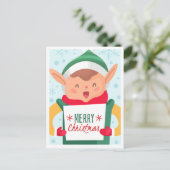 かわいいクリスマスポストカード ポストカード (スタンド正面)