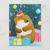 かわいいクリスマスポストカード ポストカード (正面)