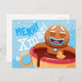 かわいいクリスマスポストカード ポストカード (正面/裏面)