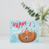 かわいいクリスマスポストカード ポストカード (スタンド正面)