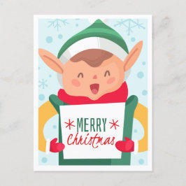 かわいいクリスマスポストカード ポストカード