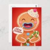 かわいいクリスマスポストカード ポストカード (正面/裏面)