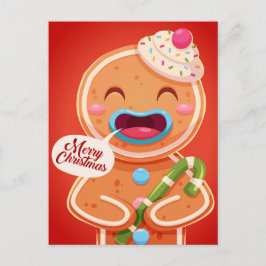 かわいいクリスマスポストカード ポストカード