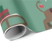 かわいいクリスマスポーチ ラッピングペーパー (ロールコーナー)