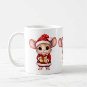 かわいいクリスマスマウスマグ コーヒーマグカップ
