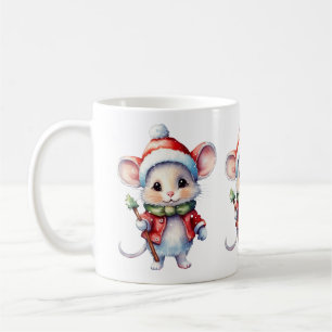 かわいいクリスマスマウスマグ コーヒーマグカップ