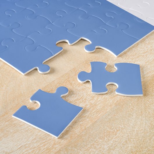 かわいいクリスマスマウス飾の名前をカスタムするキッズ ジグソーパズル (側面)