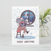 かわいいクリスマスマウス シーズンカード (スタンド正面)