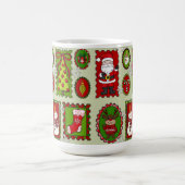 かわいいクリスマスマグカップ コーヒーマグカップ (中央)
