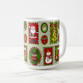 かわいいクリスマスマグカップ コーヒーマグカップ (正面右)