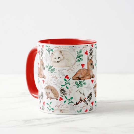 かわいいクリスマスマグカップ マグカップ (正面左)