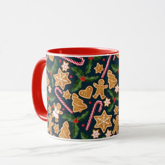 かわいいクリスマスマグカップ マグカップ (正面左)