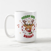 かわいいクリスマスマグ コーヒーマグカップ (左)