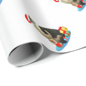 かわいいクリスマスマーリンキャット ラッピングペーパー (ロールコーナー)