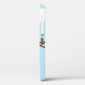 かわいいクリスマスモダンのパーソナライズされた名前 Case-Mate iPhoneケース (裏面 / 左)