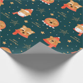 かわいいクリスマスラッピング紙 ラッピングペーパー (角)