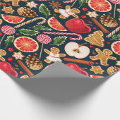 かわいいクリスマスラッピング紙 ラッピングペーパー (角)