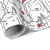 かわいいクリスマスラッピング紙 ラッピングペーパー (ロールコーナー)