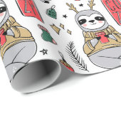 かわいいクリスマスラッピング紙 ラッピングペーパー (ロールコーナー)