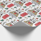 かわいいクリスマスラッピング紙 ラッピングペーパー (角)