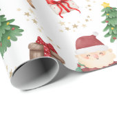 かわいいクリスマスラッピング紙 ラッピングペーパー (ロールコーナー)