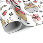 かわいいクリスマスラッピング紙 ラッピングペーパー (ロールコーナー)