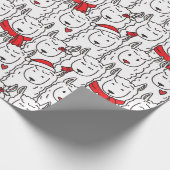 かわいいクリスマスラッピング紙 ラッピングペーパー (角)