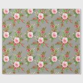 かわいいクリスマスラッピング紙 ラッピングペーパー (フラット)