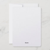 かわいいクリスマスラマ シーズンカード (裏面)