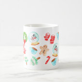 かわいいクリスマス一年で最も素敵な時間 コーヒーマグカップ (中央)