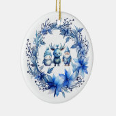 かわいいクリスマス仲間のオーナメント セラミックオーナメント (右)