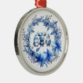 かわいいクリスマス仲間 メタルオーナメント (右)