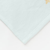 かわいいクリスマス動物のパターン フリースブランケット (角)