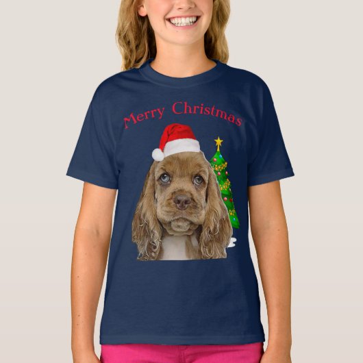 かわいいクリスマス動物Tシャツ Tシャツ (正面)