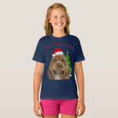 かわいいクリスマス動物Tシャツ Tシャツ (正面フル)