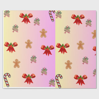 かわいいクリスマス包装紙 ラッピングペーパー